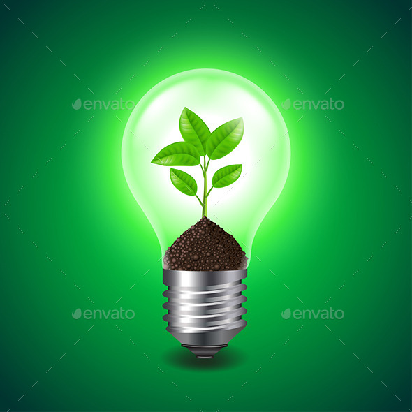 GraphicRiver Growing Sprout Inside a Light Bulb 11565102 GraphicRiver Growing Sprout Inside a Light Bulb 11565102