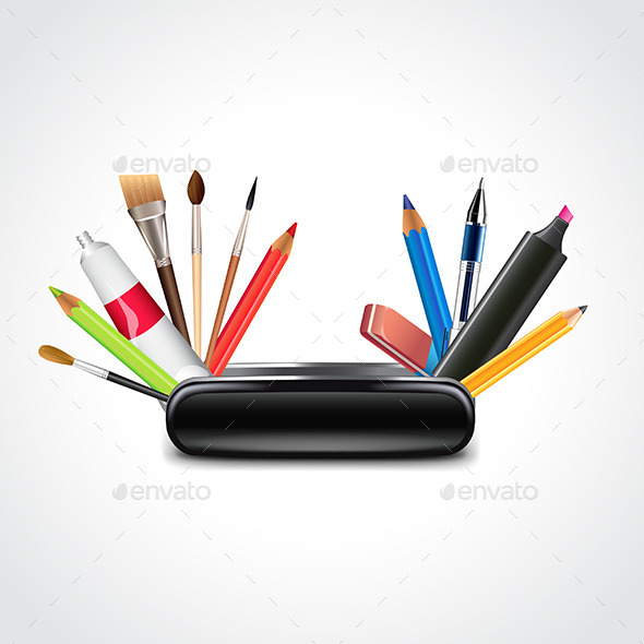 GraphicRiver Swiss Knife for Designer Vector Illustration 11565106 GraphicRiver Swiss Knife for Designer Vector Illustration 11565106