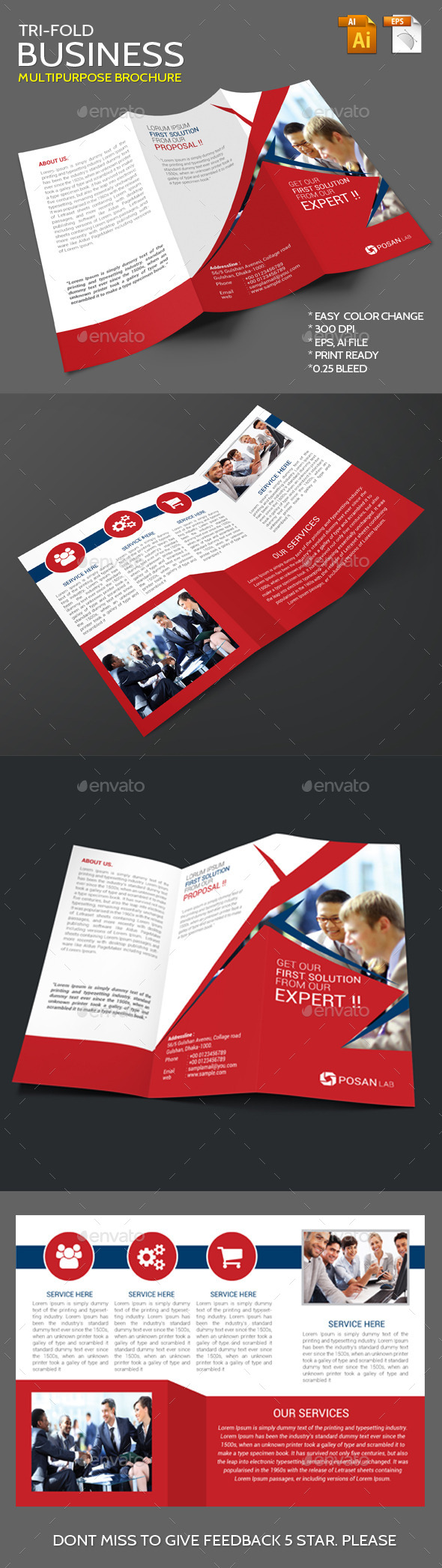 GraphicRiver Business Corporate Trifold Brochure 11449145 GraphicRiver Business Corporate Trifold Brochure 11449145