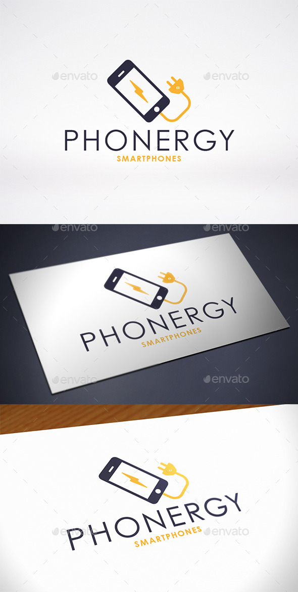 GraphicRiver Phone Charge Logo Template 11566157 GraphicRiver Phone Charge Logo Template 11566157