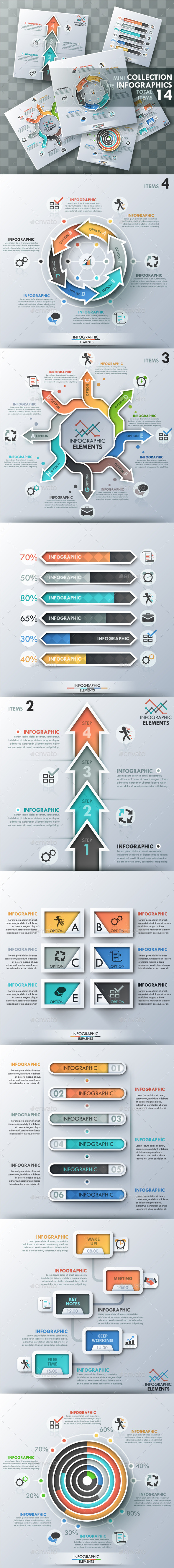 GraphicRiver Mini Collection Of Infographic 14 Items 11566539 GraphicRiver Mini Collection Of Infographic 14 Items 11566539