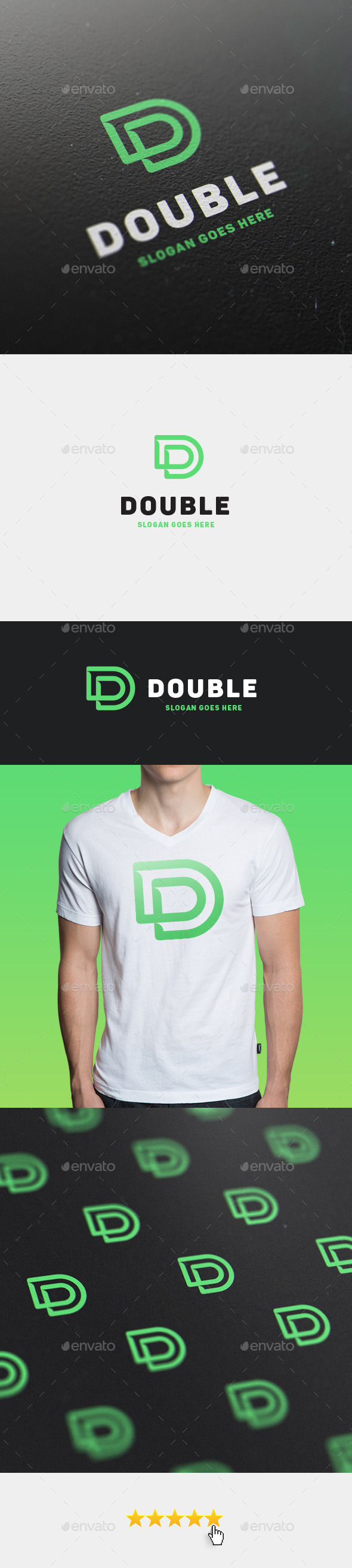 GraphicRiver Double Letter D Logo Template 11566658 GraphicRiver Double Letter D Logo Template 11566658