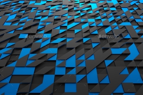 GraphicRiver Abstract Futuristic Surface With Triangles 11566672 GraphicRiver Abstract Futuristic Surface With Triangles 11566672