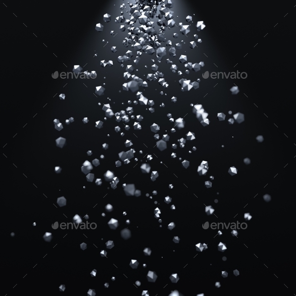 GraphicRiver 3D Rendering Of Low Poly Chaotic Particles 11566681 GraphicRiver 3D Rendering Of Low Poly Chaotic Particles 11566681