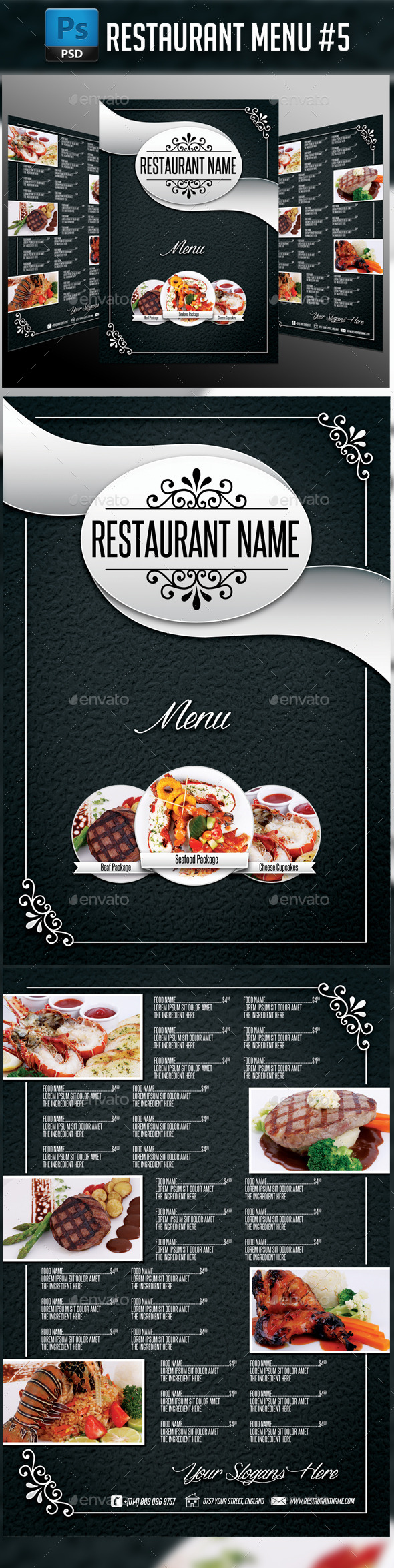 Restaurant Menu #5