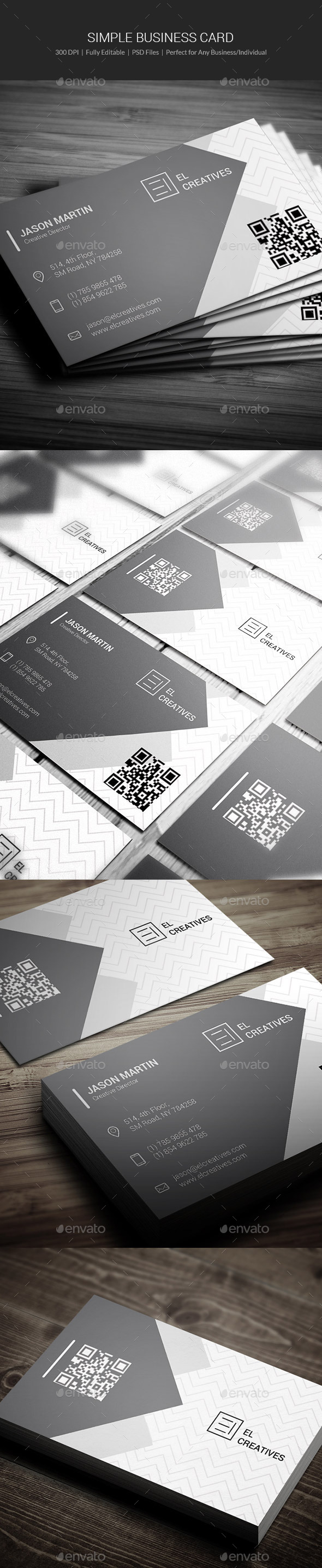 GraphicRiver Simple Business Card 20 11574948 GraphicRiver Simple Business Card 20 11574948