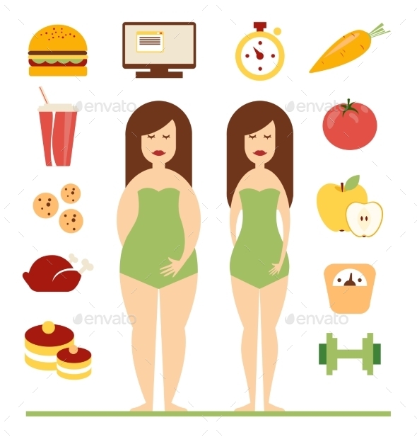 GraphicRiver Infographic Diet 11576866 GraphicRiver Infographic Diet 11576866