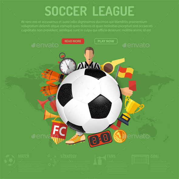 GraphicRiver Soccer Poster 11578275 GraphicRiver Soccer Poster 11578275
