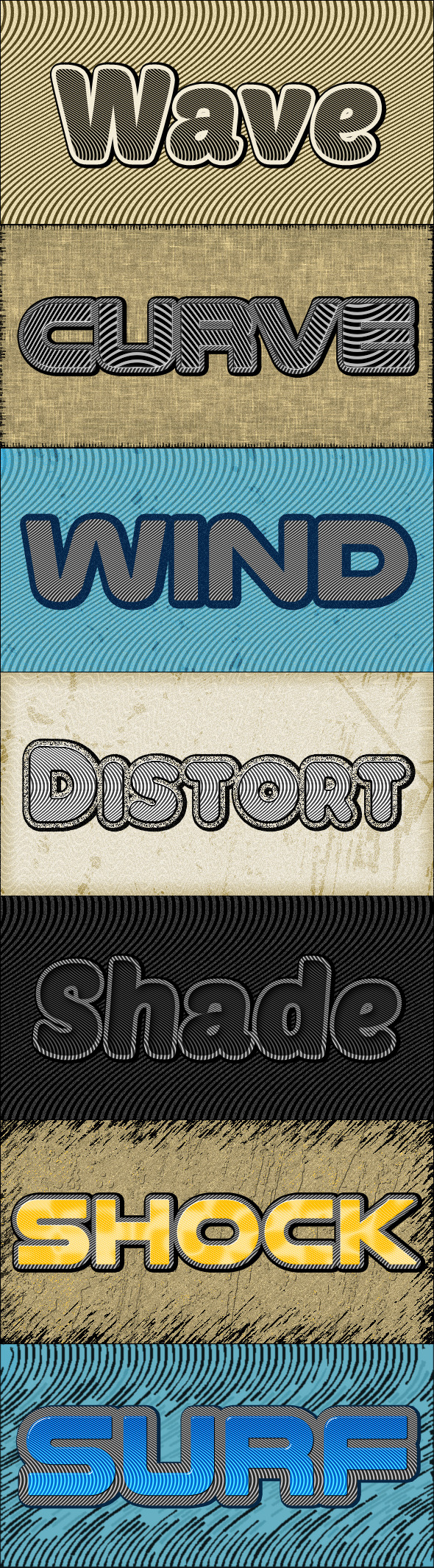 GraphicRiver Photoshop Text Styles Fineliners Vol.1 11578588 GraphicRiver Photoshop Text Styles Fineliners Vol.1 11578588