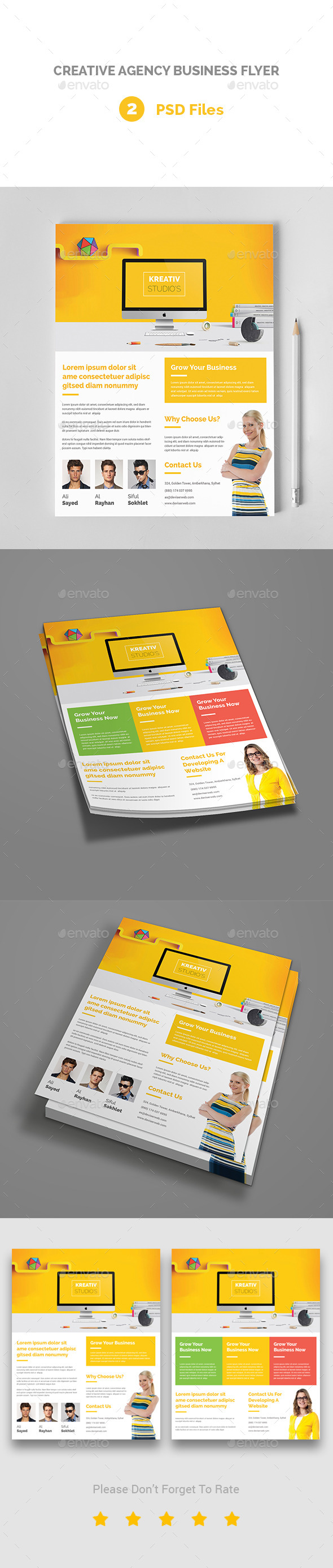 GraphicRiver Creative Business Agency Flyer 11579874 GraphicRiver Creative Business Agency Flyer 11579874
