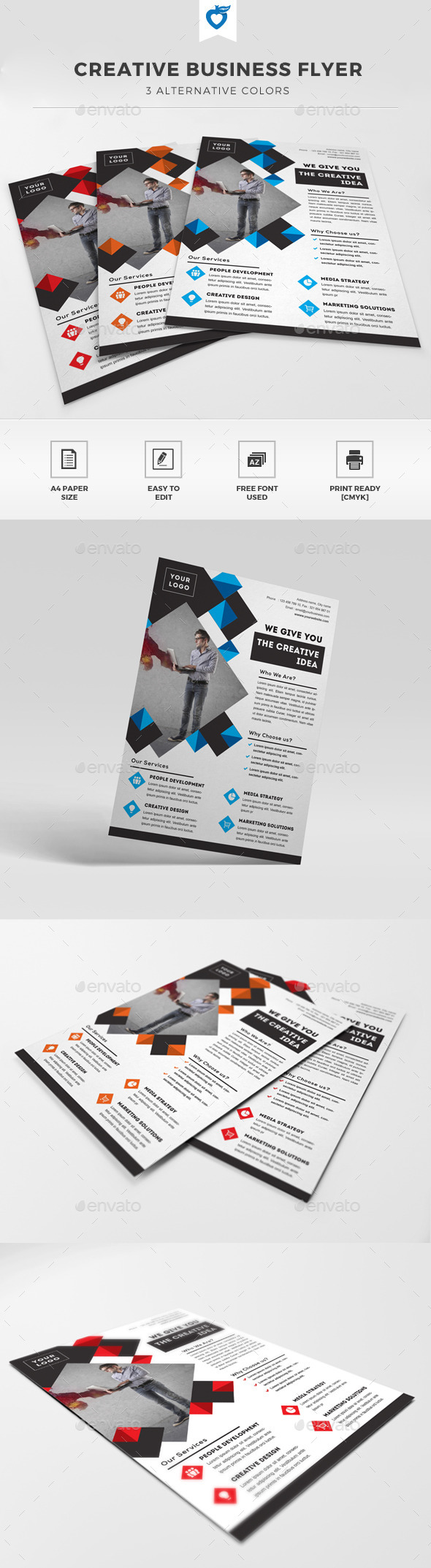 GraphicRiver Creative Business Flyer 11580031 GraphicRiver Creative Business Flyer 11580031