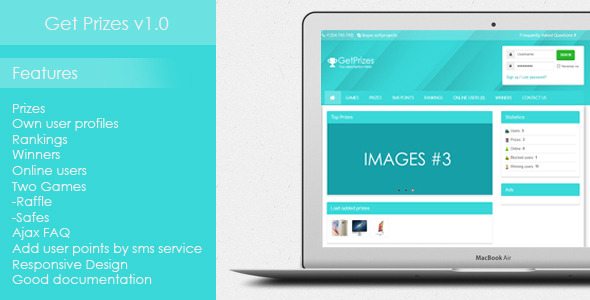 CodeCanyon Get Prizes v1.2 11514483 CodeCanyon Get Prizes v1.2 11514483