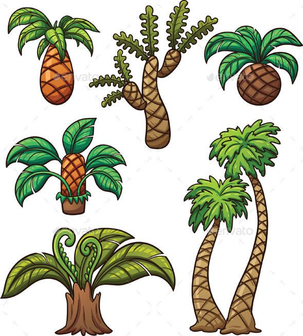 GraphicRiver Prehistoric Plants 11580866 GraphicRiver Prehistoric Plants 11580866