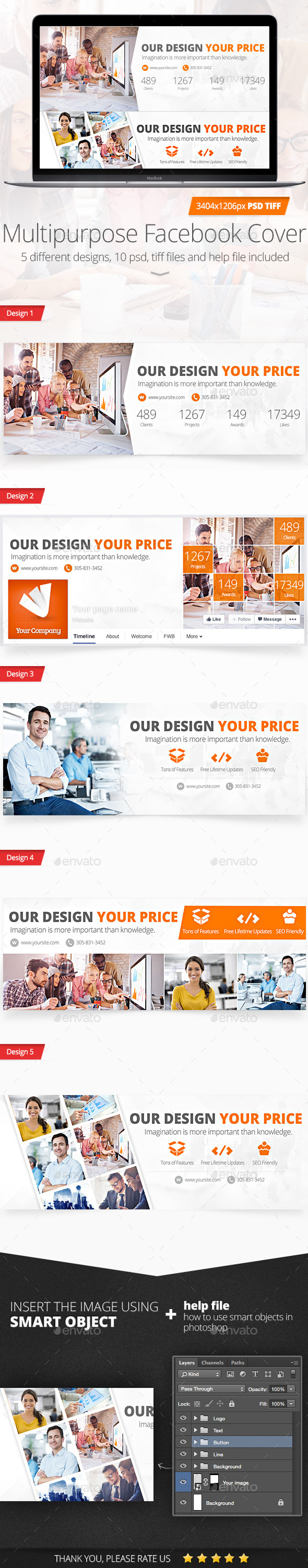 GraphicRiver Multipurpose Facebook Timeline Cover 11581636 GraphicRiver Multipurpose Facebook Timeline Cover 11581636
