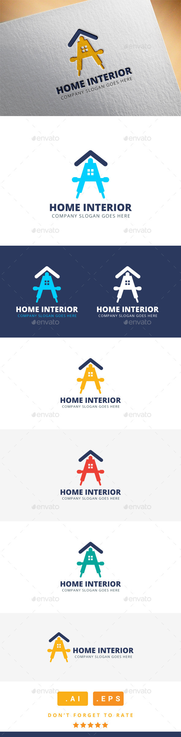 GraphicRiver Home Interior Logo 11582002 GraphicRiver Home Interior Logo 11582002