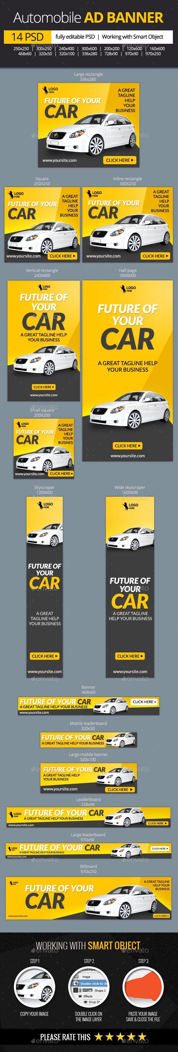 GraphicRiver Car and Automobile Web Banners 11582333 GraphicRiver Car and Automobile Web Banners 11582333