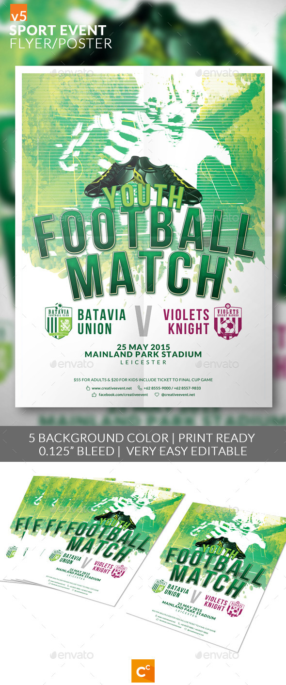 GraphicRiver Sport Event Flyer Poster v5 11371457 GraphicRiver Sport Event Flyer Poster v5 11371457