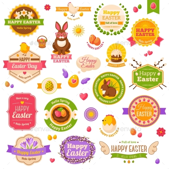 GraphicRiver Easter Scrapbook Set 11582916 GraphicRiver Easter Scrapbook Set 11582916