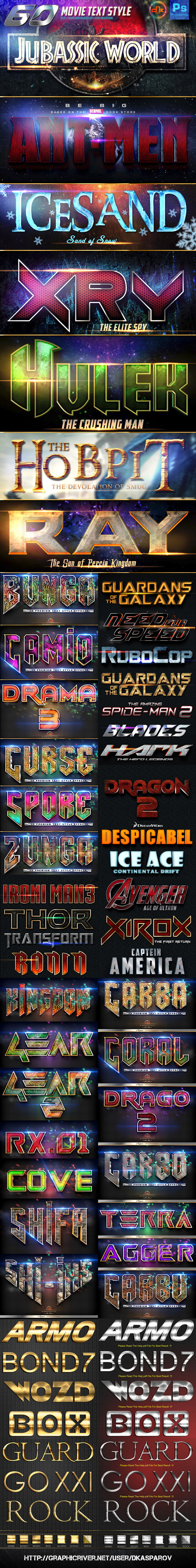 GraphicRiver 60 Movie Text Style Bundle 11584743 GraphicRiver 60 Movie Text Style Bundle 11584743