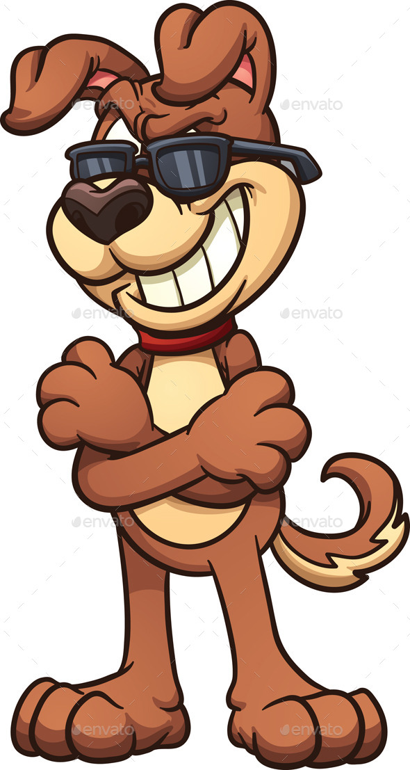 GraphicRiver Cool Dog 11585098 GraphicRiver Cool Dog 11585098