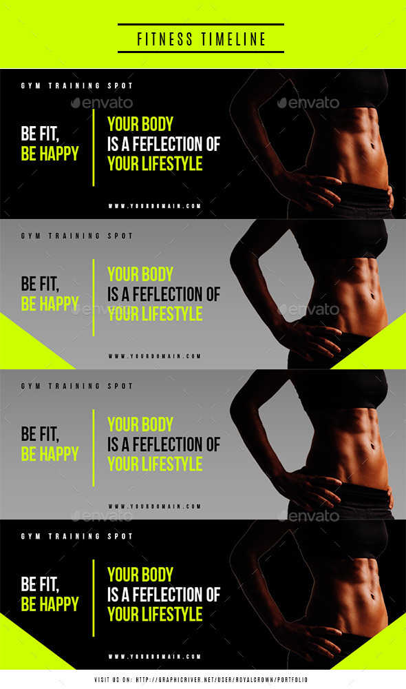 GraphicRiver Fitness FB Timeline 11585198 GraphicRiver Fitness FB Timeline 11585198