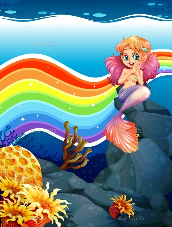 Rainbow and Mermaid
