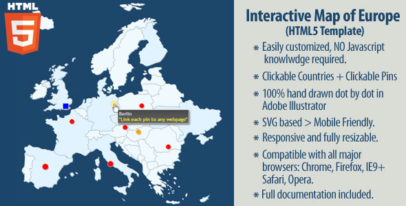 CodeCanyon Interactive Map of Europe 11586267 CodeCanyon Interactive Map of Europe 11586267