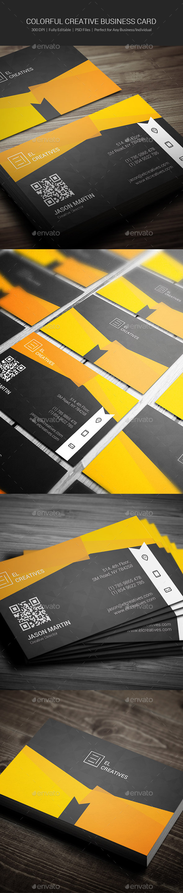 GraphicRiver Colorful Creative Business Card 22 11586390 GraphicRiver Colorful Creative Business Card 22 11586390