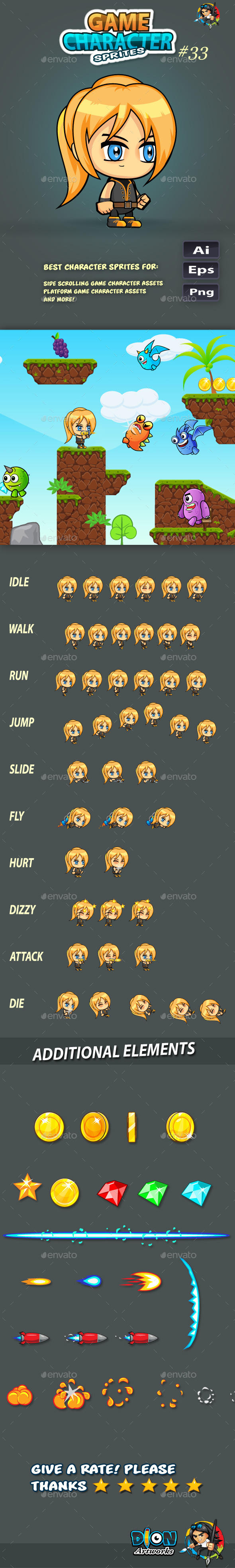 GraphicRiver 2D Game Character Sprites 33 11587713 GraphicRiver 2D Game Character Sprites 33 11587713
