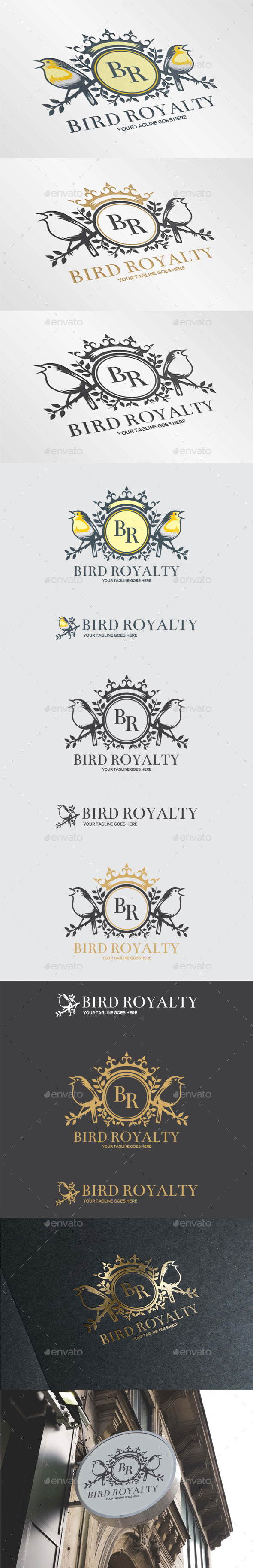 GraphicRiver Bird Royalty 11587798 GraphicRiver Bird Royalty 11587798