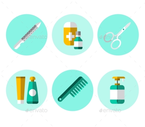 GraphicRiver Hygiene Icons Flat Set 11588136 GraphicRiver Hygiene Icons Flat Set 11588136