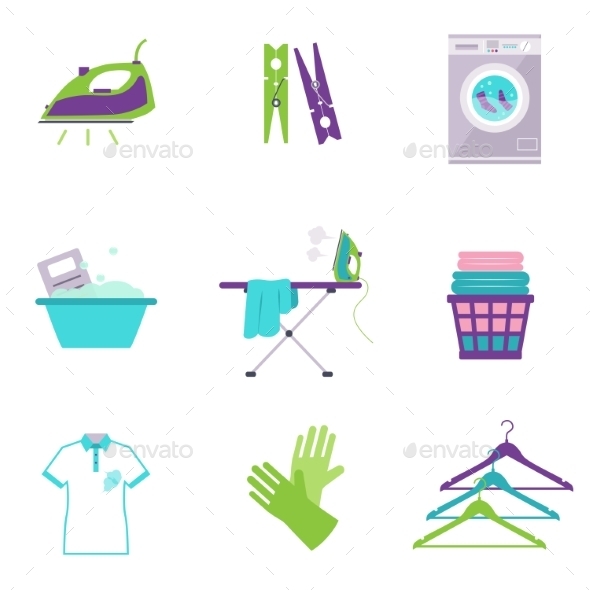 GraphicRiver Cleaning Tools Icons 11588203 GraphicRiver Cleaning Tools Icons 11588203