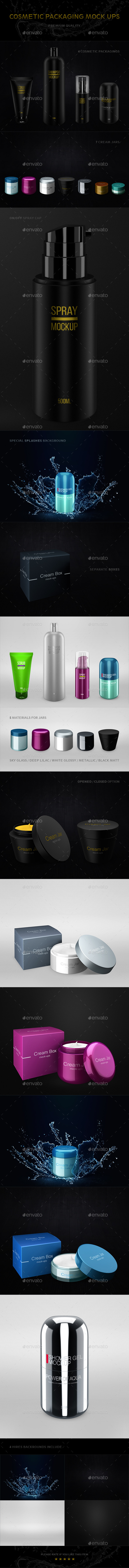 GraphicRiver Cosmetic Packaging Premium Mock-Ups 11588347 GraphicRiver Cosmetic Packaging Premium Mock-Ups 11588347