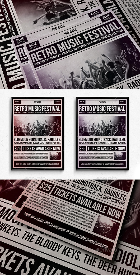 GraphicRiver Music Festival Poster 11588424 GraphicRiver Music Festival Poster 11588424