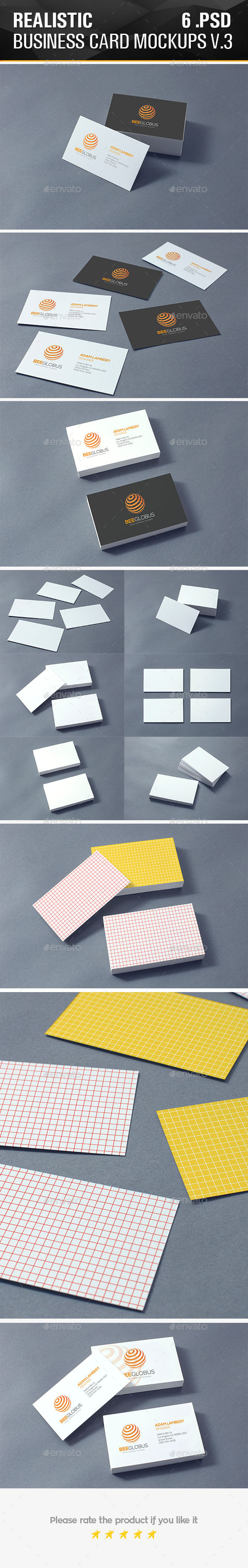 GraphicRiver Realistic Business Card Mockups 11588437 GraphicRiver Realistic Business Card Mockups 11588437