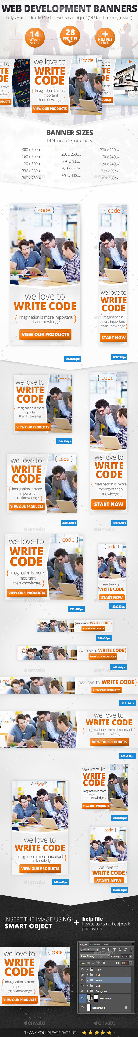 GraphicRiver Web Development Design Web Banner Set 11589673 GraphicRiver Web Development Design Web Banner Set 11589673