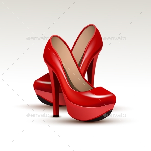 GraphicRiver Woman Fashion Shoes High Heels 11590950 GraphicRiver Woman Fashion Shoes High Heels 11590950