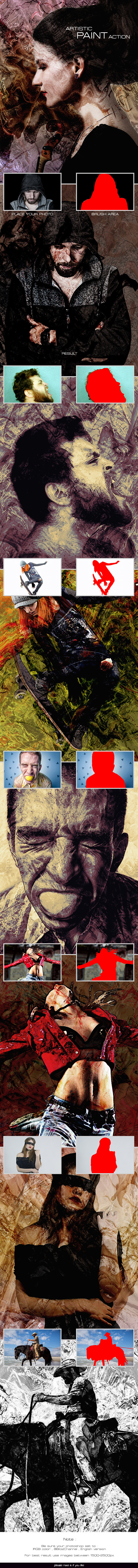 GraphicRiver Artistic Paint Action 11591757 GraphicRiver Artistic Paint Action 11591757
