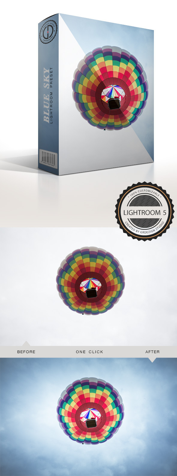 GraphicRiver Blue Sky Lightroom Preset 11593684 GraphicRiver Blue Sky Lightroom Preset 11593684