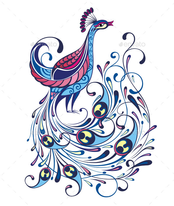 Download Printable Peacock Template Designs » Tinkytyler.org ...