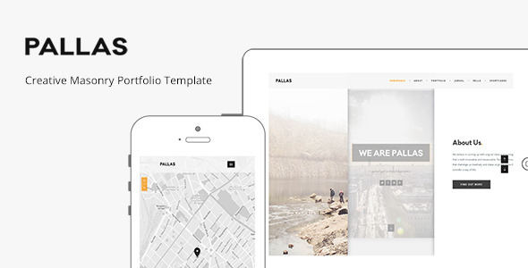 Pallas - Creative Masonry Portfolio Template