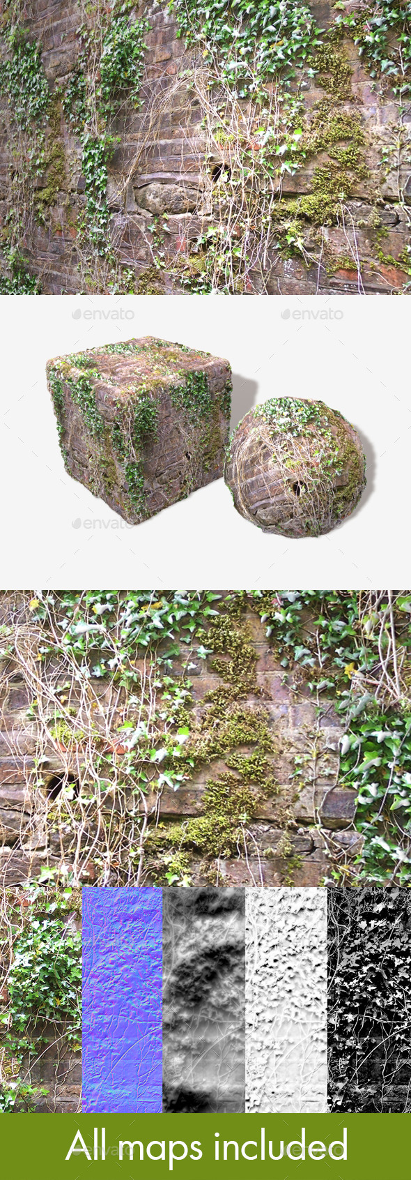 3DOcean Ivy Vines Wall Seamless Texture 11603555 3DOcean Ivy Vines Wall Seamless Texture 11603555