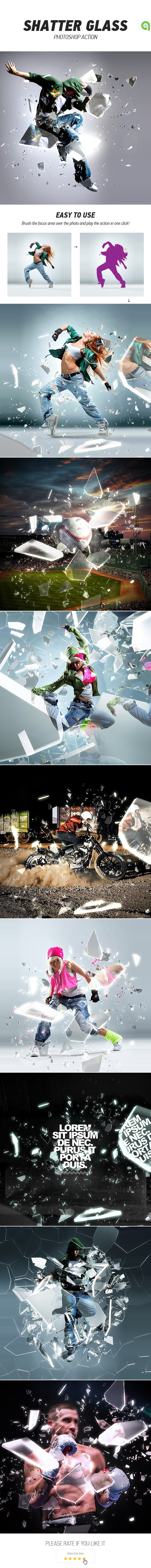GraphicRiver Shatter Glass Photoshop Action 11604784 GraphicRiver Shatter Glass Photoshop Action 11604784