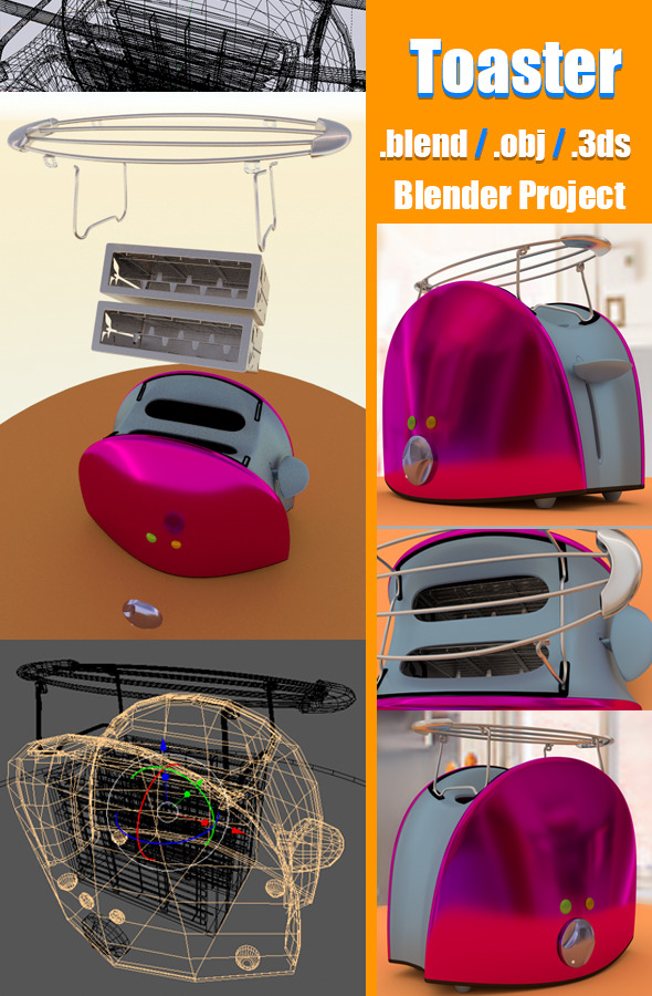 3DOcean Toaster 11591215 3DOcean Toaster 11591215