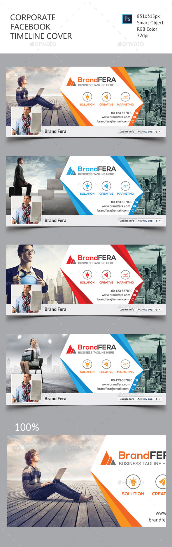 GraphicRiver Corporate Facebook Timeline Cover 11605576 GraphicRiver Corporate Facebook Timeline Cover 11605576