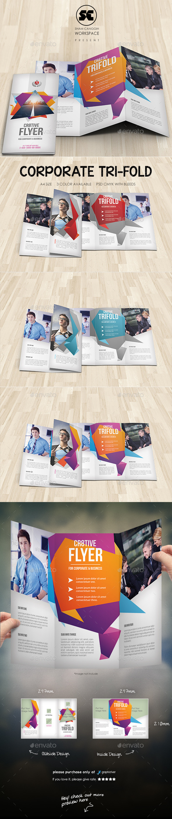 GraphicRiver Creative Corporate Tri-Fold 11607051 GraphicRiver Creative Corporate Tri-Fold 11607051
