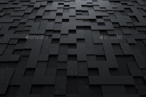 GraphicRiver 3D Rendering Of Futuristic Surface With Squares 11608757 GraphicRiver 3D Rendering Of Futuristic Surface With Squares 11608757