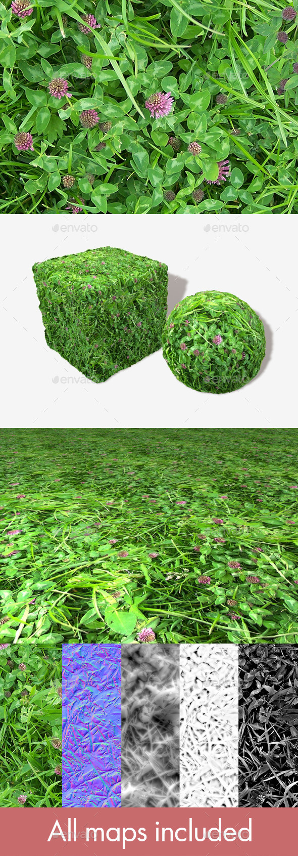 3DOcean Pink Clover Seamless Texture 11609117 3DOcean Pink Clover Seamless Texture 11609117