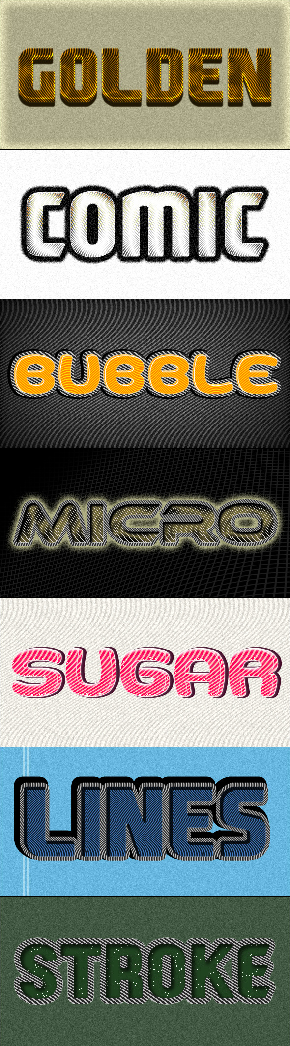 GraphicRiver Photoshop Text Styles Fineliners Vol.2 11609784 GraphicRiver Photoshop Text Styles Fineliners Vol.2 11609784