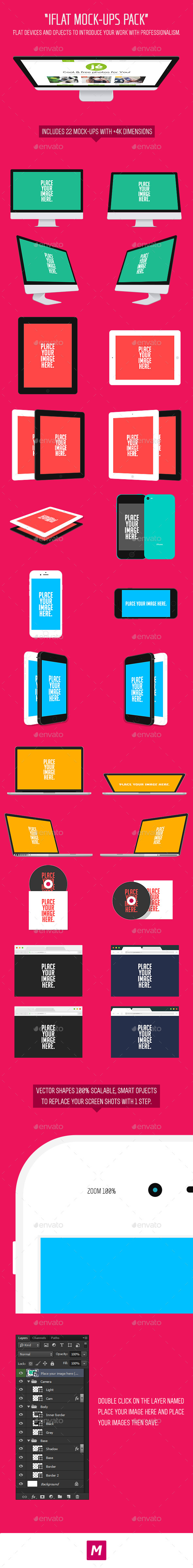 GraphicRiver iFlat Mock-Ups Pack 11610857 GraphicRiver iFlat Mock-Ups Pack 11610857